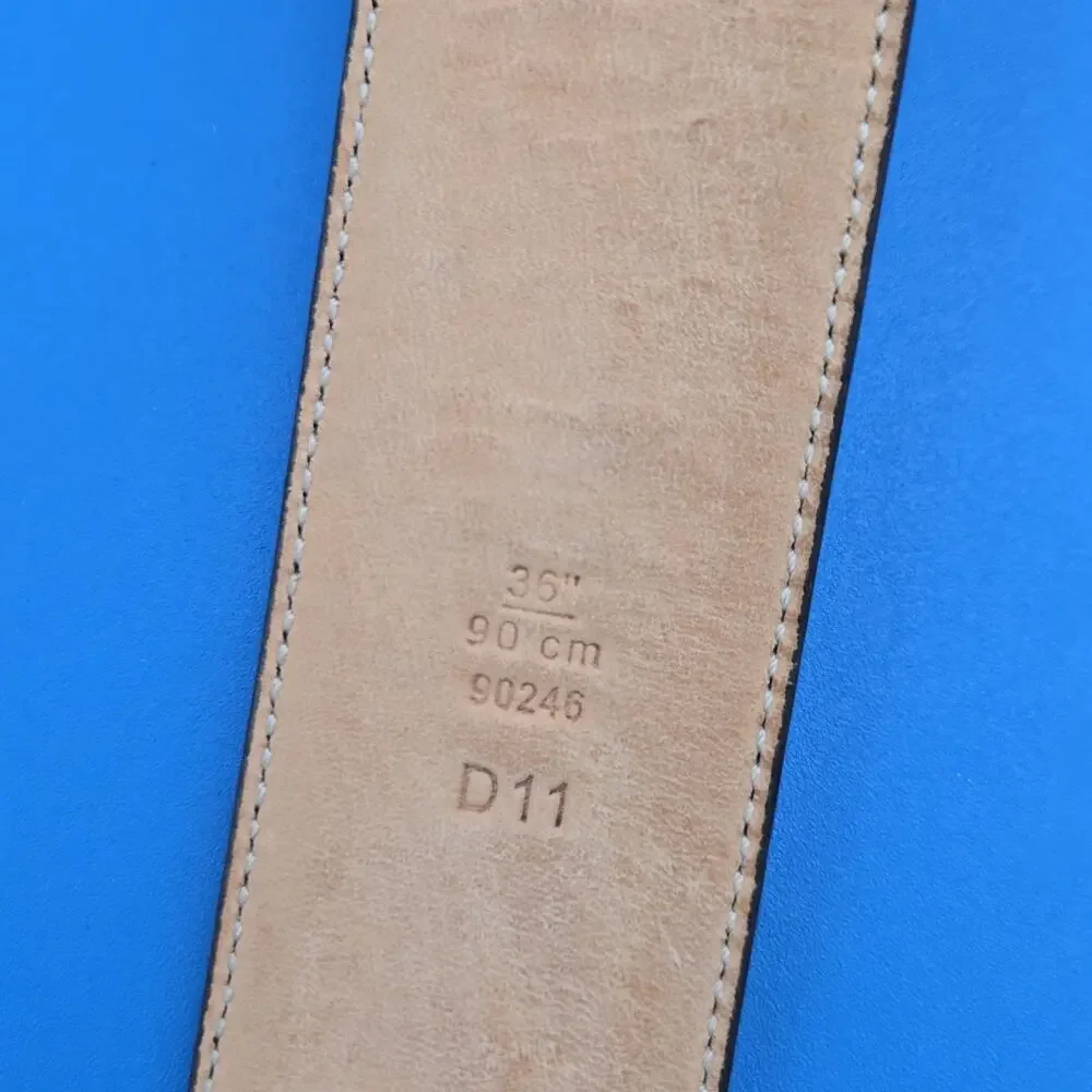 Coach 90246 Men’s Leather Belt 36